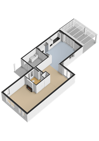 Floorplan - Eemlandia 35, 3752 XR Bunschoten-Spakenburg